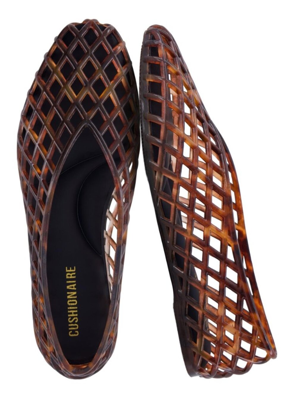 Siesta Jelly Ballet Flats for Women, Slip On Womens Jelly Shoes